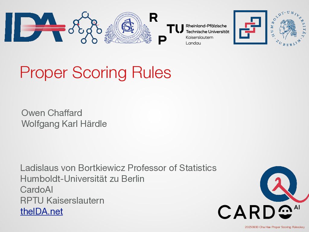 Preview for Proper Scoring Rules